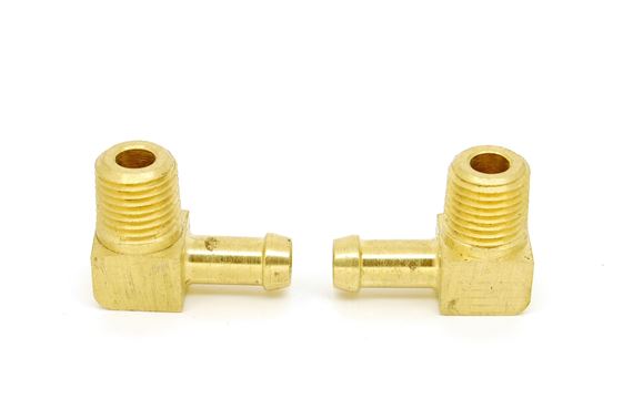 Fuel Pump Red Top Unions (pair) - RB7259A - Facet