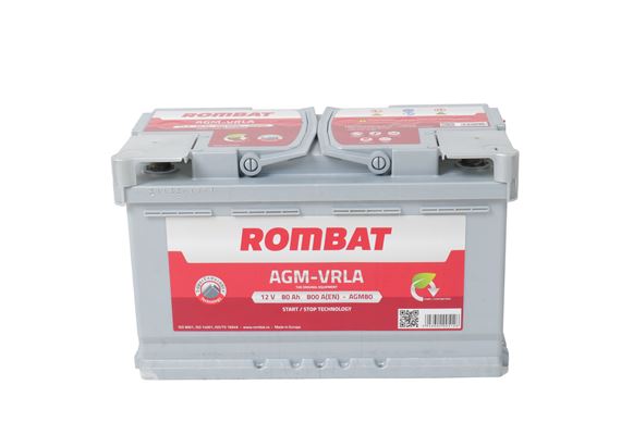 Battery 115 AGM 12V-80AH (3 Year Warranty) - Stop/Start - RBAT115E