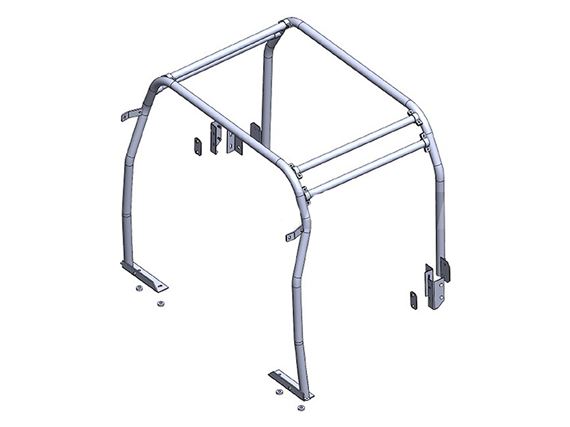Internal Roll Cage 4 Point - RBL2557SSS - Safety Devices