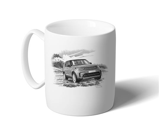 Discovery 5 2017on MUG - Black and White with Reg - RD1092BWMUG