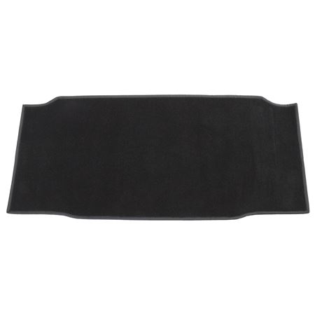 Boot Carpet Tufted - Triumph TR4 TR4A TR250 TR5 - Black - RF4212
