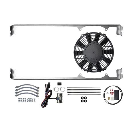 Cooling Fan Kit 9" Morris Minor Pos Earth - RFK70P - Revotec