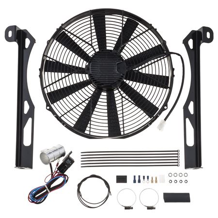 Cooling Fan Kit Jaguar MkII Pos Earth - RFK841P - Revotec