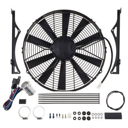 Cooling Fan Kit Jaguar XK150 Pos Earth - RFK845P - Revotec