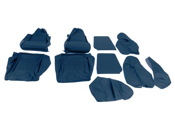 Leather Seat Cover Kit - Midnight Blue - RG1216BLUEMID