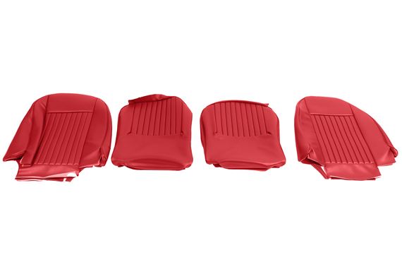 Triumph GT6 Leather Seat Cover Kit - Red - RG1222RED