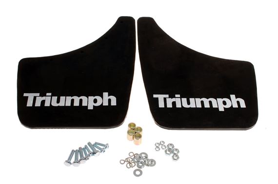 Triumph Herald/Vitesse Front Mudflaps With Fittings - RH5193FRONT