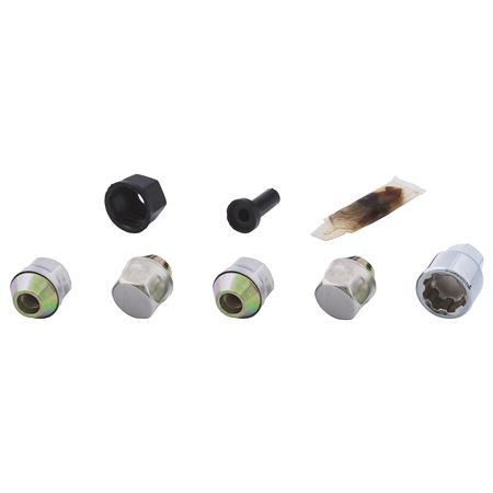 GAC4111X1 - L/NUTS SET4 3/8UNF