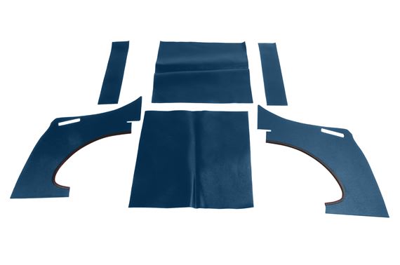 Wheel Arch and 1/4 Panel Trim Kit - Smooth Stag Grain - Blue - RL1459BLUE
