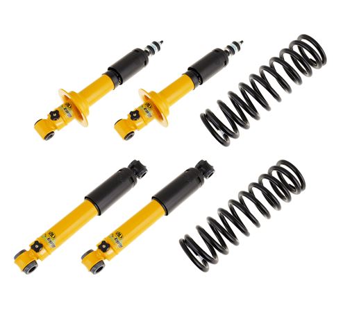Spax KSX Front and Rear Shock Absorber Kit - Ride Adjustable - with Uprated Front Springs - Spitfire - RL1514