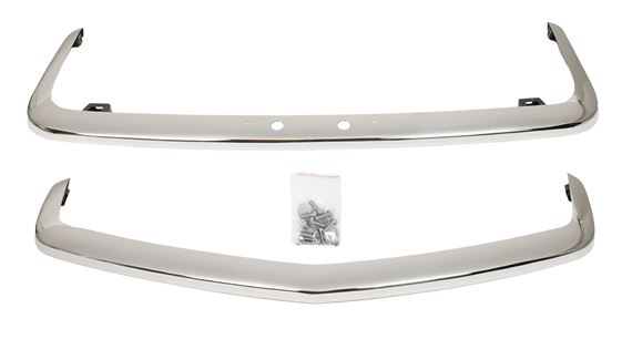 Stainless Steel Bumper Set - Front & Rear - Spitfire Mk4-1500, GT6 Mk3 except USA from KF20,001 - RL1682
