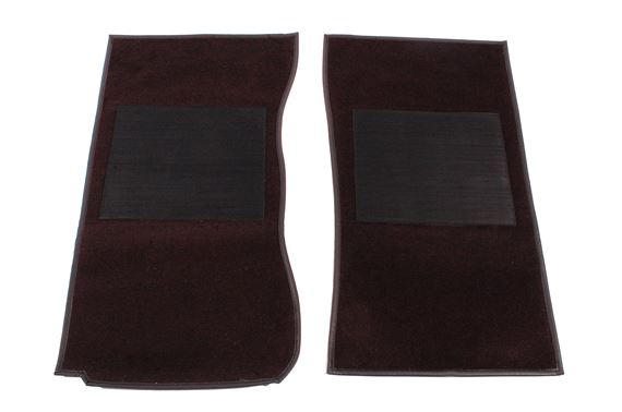 Front Footwell Carpets - RHD and LHD - Pair - Black - 2000/2500/2.5Pi - RM8114BLACK
