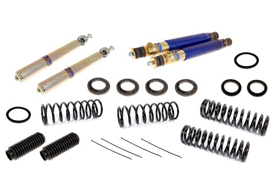 GAZ Front and Rear Shock Absorber Kit - Adjustable - with Standard Springs - Saloon 2500S Only
