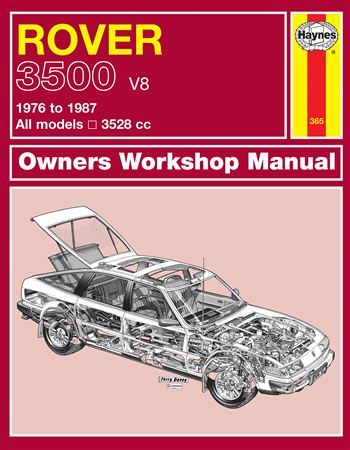 Haynes Workshop Manual - Rover SD1 3500 (76-87) up to E