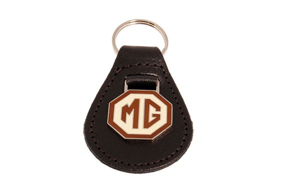 Key Ring - MG Brown/Cream - RP1049