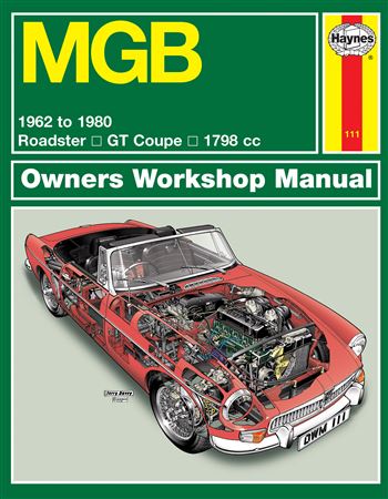Haynes Workshop Manual - MGB (62-80) up to W - RP1142