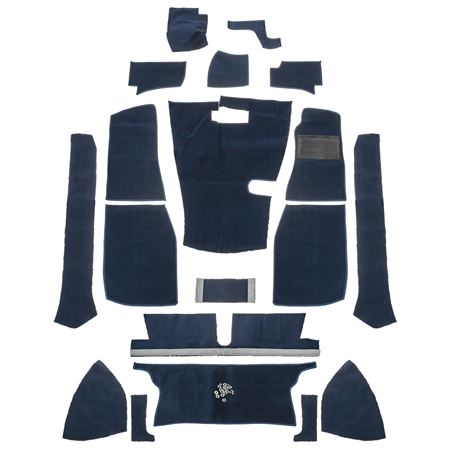 Carpet Set - Standard - Navy - RHD - RP1230NAVY