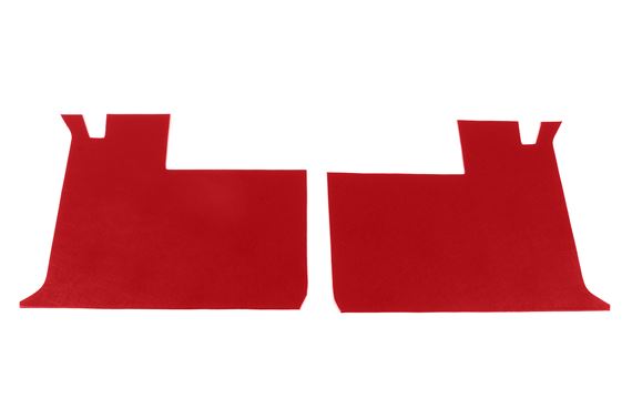 Front Footwell Liners - Pair - Red - RP1264RED