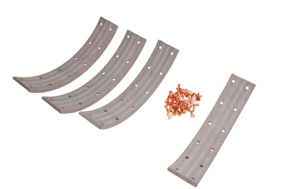 Brake Lining Set (4) MG TD/TF - RP1299
