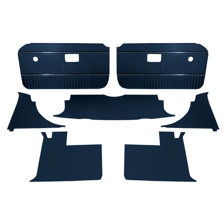 Trim Panel Kit - 7 Piece - Navy - RP1399NAVY