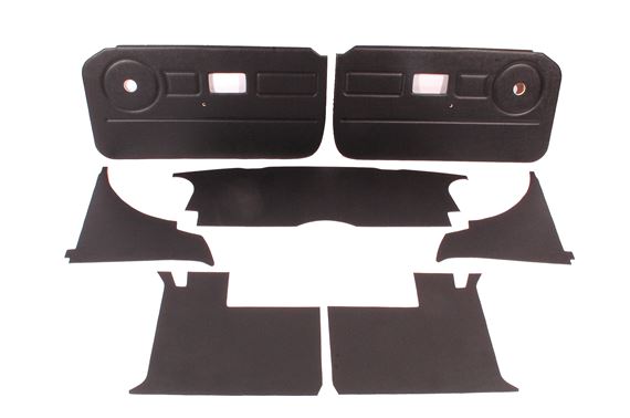 Trim Panel Kit - 7 Piece - Black - RP1400BLACK