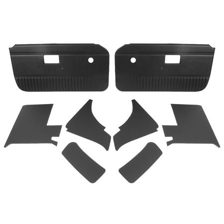 Trim Panel Kit - 8 Piece - Black - RP1404BLACK