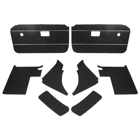 Trim Panel Kit - 8 Piece - Black - RP1405BLACK