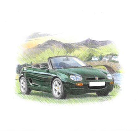 MGF 1.8 VVC Personalised Portrait in Colour - RP1539COL