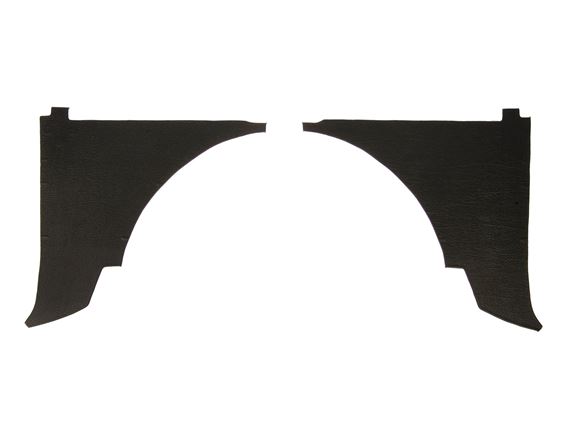 Rear Quarter Liners - Pair - Black - RP1580BLACK