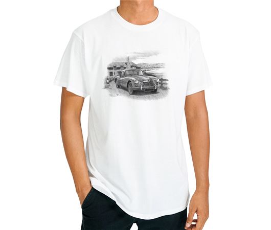 MGA Coupe - T Shirt in Black & White - RP1621TSTYLE