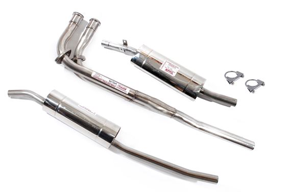 Stainless Steel Exhaust System - MGB - 3 Piece - RP1672
