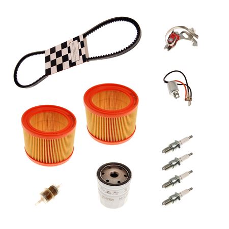Service Kit with Hanging Spin-On Oil Filter - Fixed Points - MGB 45D - RP1701