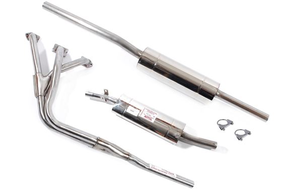 Stainless Steel Sports Exhaust System - MGB - 3 Piece - RP1796