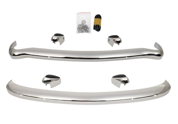 Stainless Steel Bumper Set - Front & Rear - MGB-MGB GT Mid Years ...