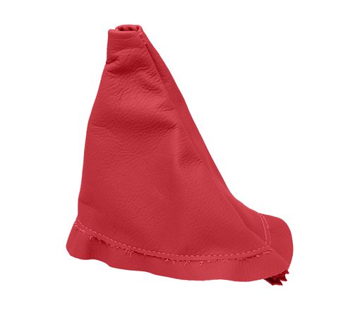 Gear Lever Gaiter Leather Red - RP2038
