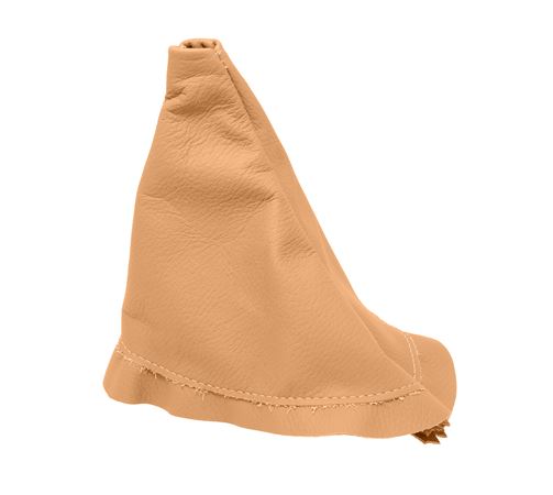 Gear Lever Gaiter Leather Biscuit - RP2042