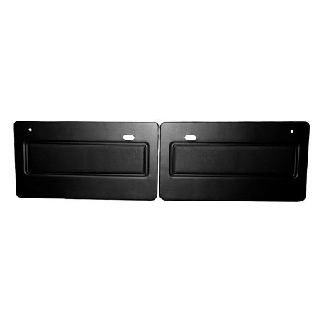 Door Panel (pair) Basketweave Insert Black - RP2501BLACK