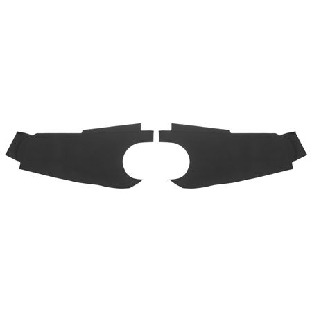 Dash Trim Oval Speedo Black - RP2510BLACK