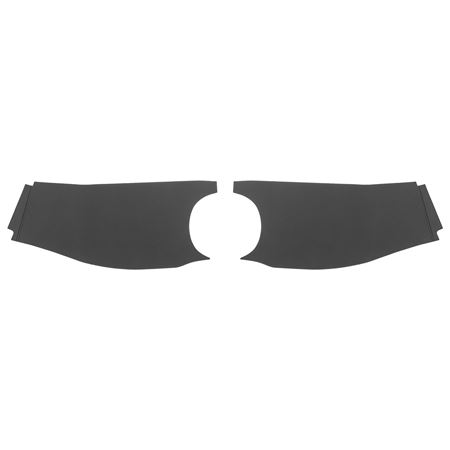 Dash Trim Round Speedo Black - RP2525BLACK