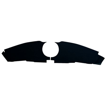 Dash Trim Round Speedo Black - RP2531BLACK
