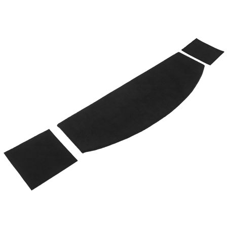 Rear Parcel Shelf Carpeted Black - RP2698BLACK