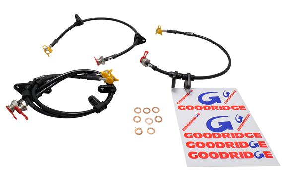 Brake Flexi Hose Kit (4 piece) S/Steel - RP3186 - Goodridge