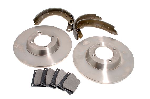 Brake Kit - Standard Discs, Pads and Shoes - RR1095
