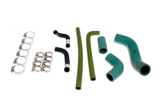 Hose Kit and Clips - Green - Fuel Injection Models - RR1168GREEN