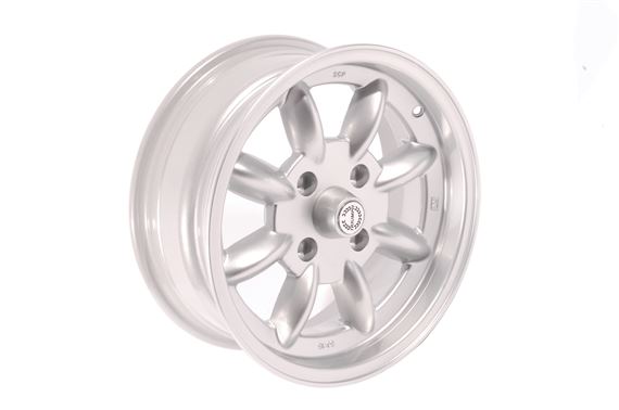 Classic 8 Spoke Alloy Road Wheel - Bolt On - 6 J x 15 - Silver - RR13476X15