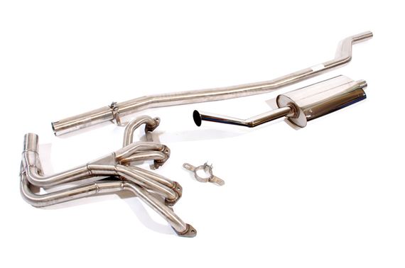 Phoenix Stainless Steel Sports Full Exhaust System - Large Bore - Single Exit - TR5/250/6 - RR1400SS