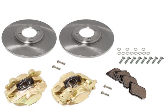 Front Brake Disc/Pad & Caliper Kit - Standard - RR1567