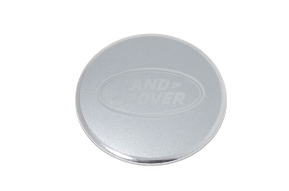 Wheel Centre Cap Titan Silver Logo - RRJ500030WYT - Genuine