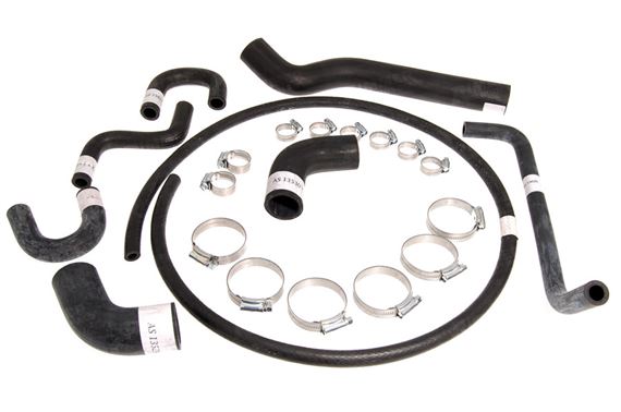 Hose Kit - Car Set - Including Band Type Clips - Mk1 and Mk2 - Non A/C - RS1026N