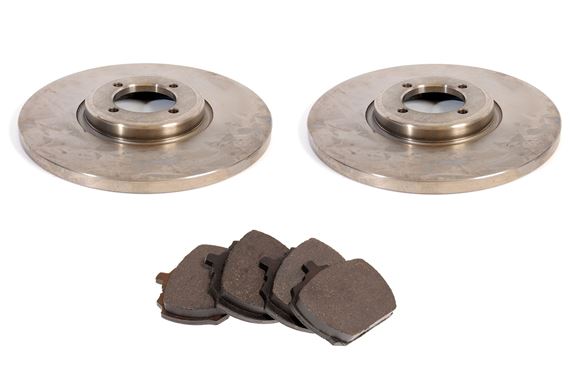 Front Brake Kit - Standard Discs and Pads - RS1091